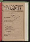 North Carolina Libraries, Vol. 30,  no. 1 & 2
